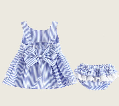 Sunny Stripes Dress Set
