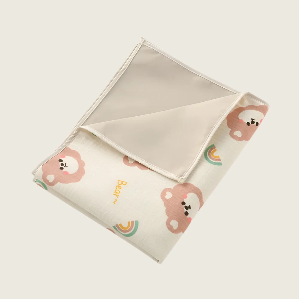 Soft Cotton Waterproof Changing Mat