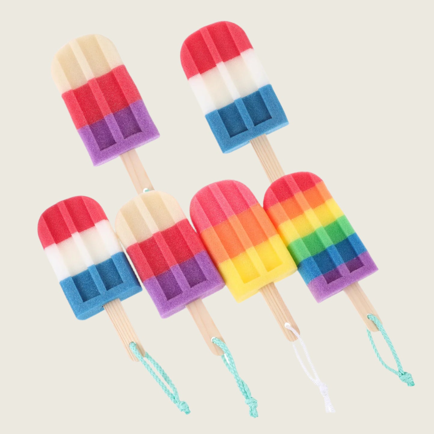 Ice Lolly Bath Sponges