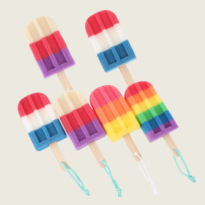 Ice Lolly Bath Sponges