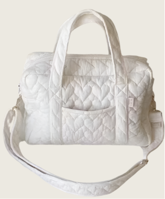 Mama's Heart Quilted Bag