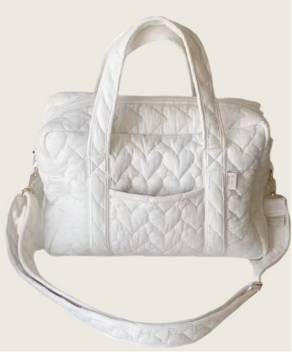 Mama's Heart Quilted Bag