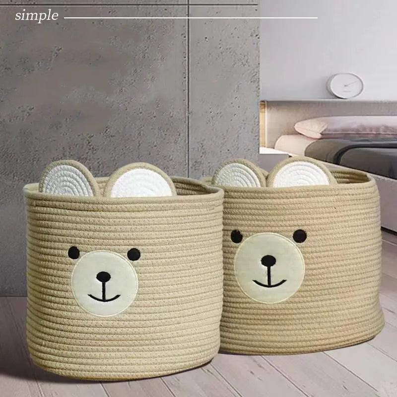 Baby Bear Woven Basket