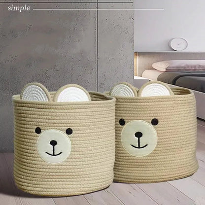 Baby Bear Woven Basket