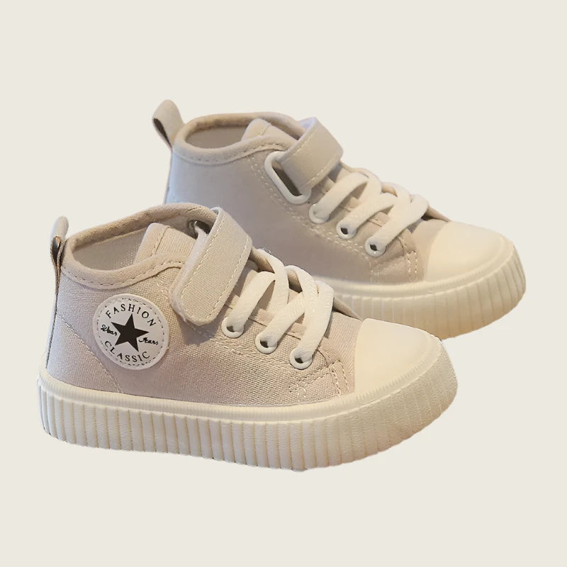 High Top Canvas Sneakers