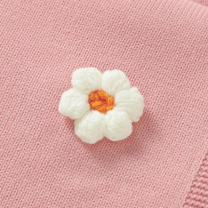 Blossom Knit Baby Blanket