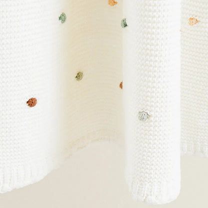 Rainbow Dreams Kintted Baby Blanket