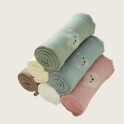 Teddy Bear Baby Blanket