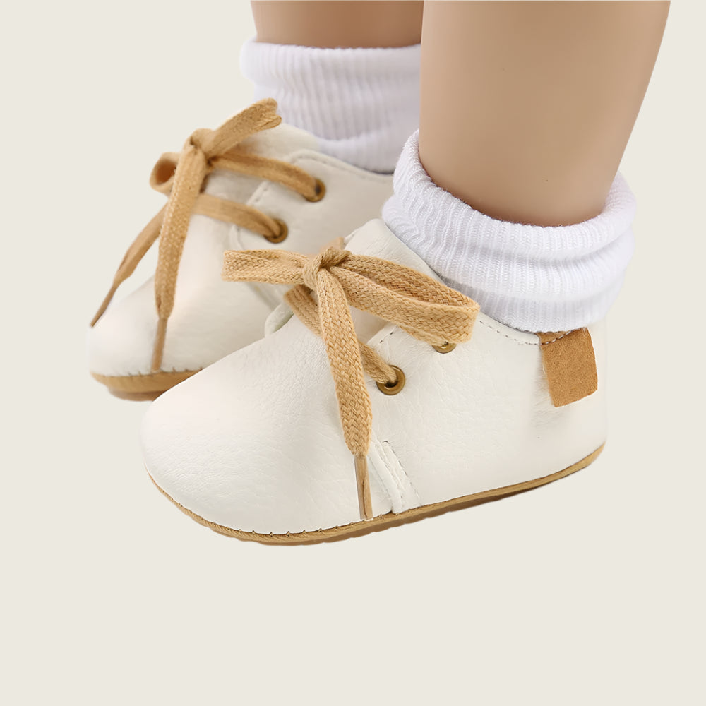 Chic Lace-Up Moccasins