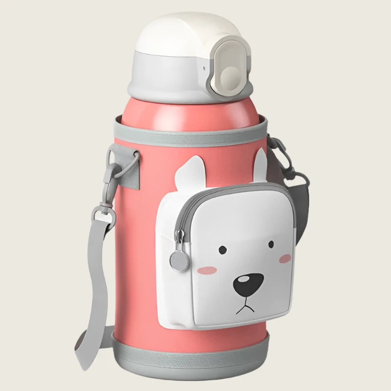 Cute Animal Stainless Steel Insulated Bottle