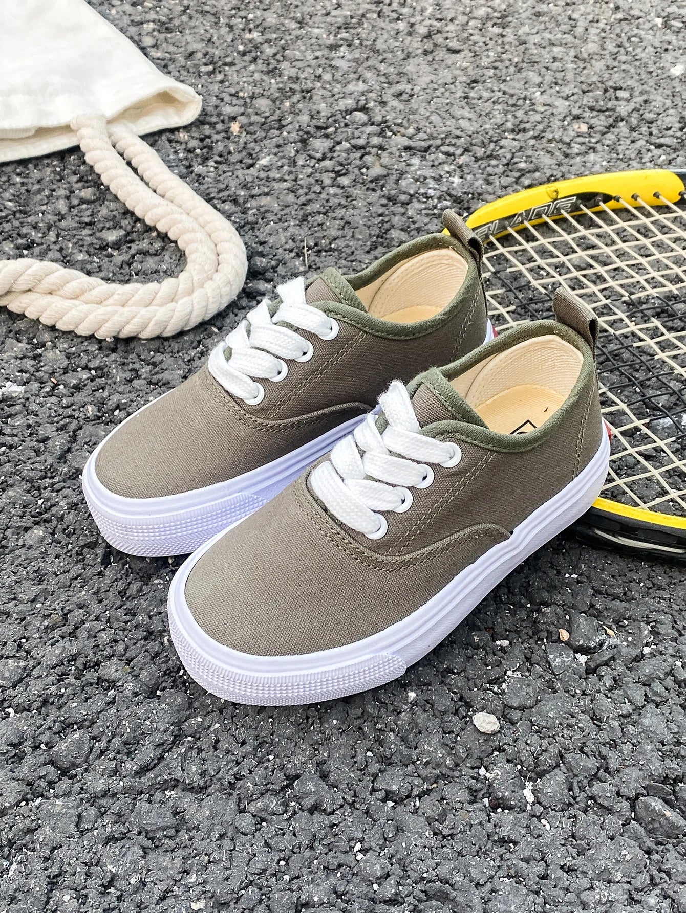 Rainbow Runner Canvas Sneakers