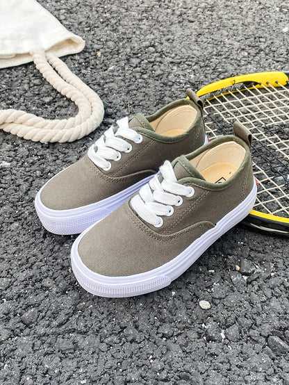 Rainbow Runner Canvas Sneakers