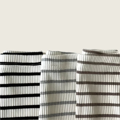 Striped or Solid Skinny Leggings