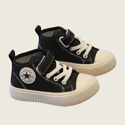 High Top Canvas Sneakers