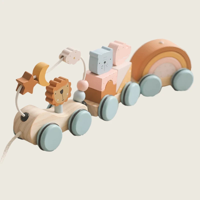 Wooden Lion Baby Wheelie