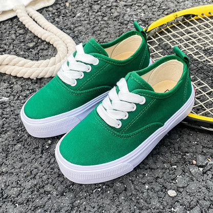 Rainbow Runner Canvas Sneakers