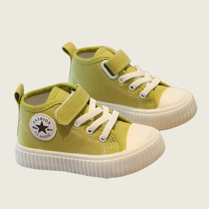 High Top Canvas Sneakers