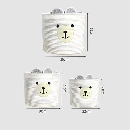 Baby Bear Woven Basket