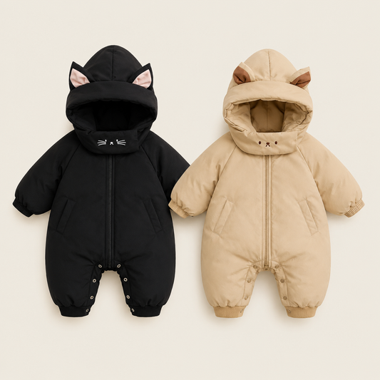 Teddy Ears Winter Snowsuit