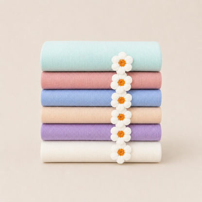 Blossom Knit Baby Blanket