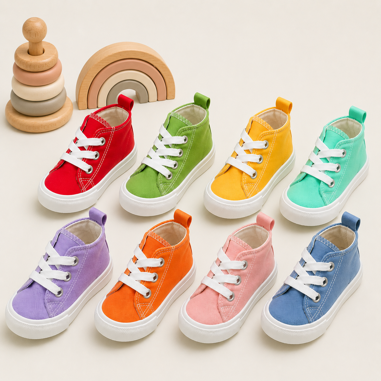 Rainbow Runners - High Tops