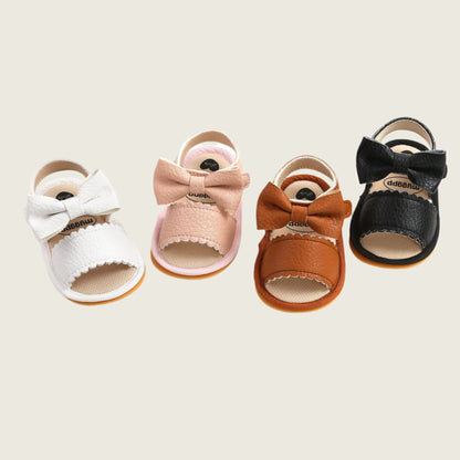 Bow Slip-On Sandals