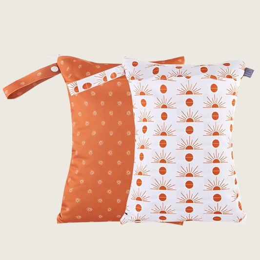 Autumn Sun - Large Wet Bag (Set of 2)