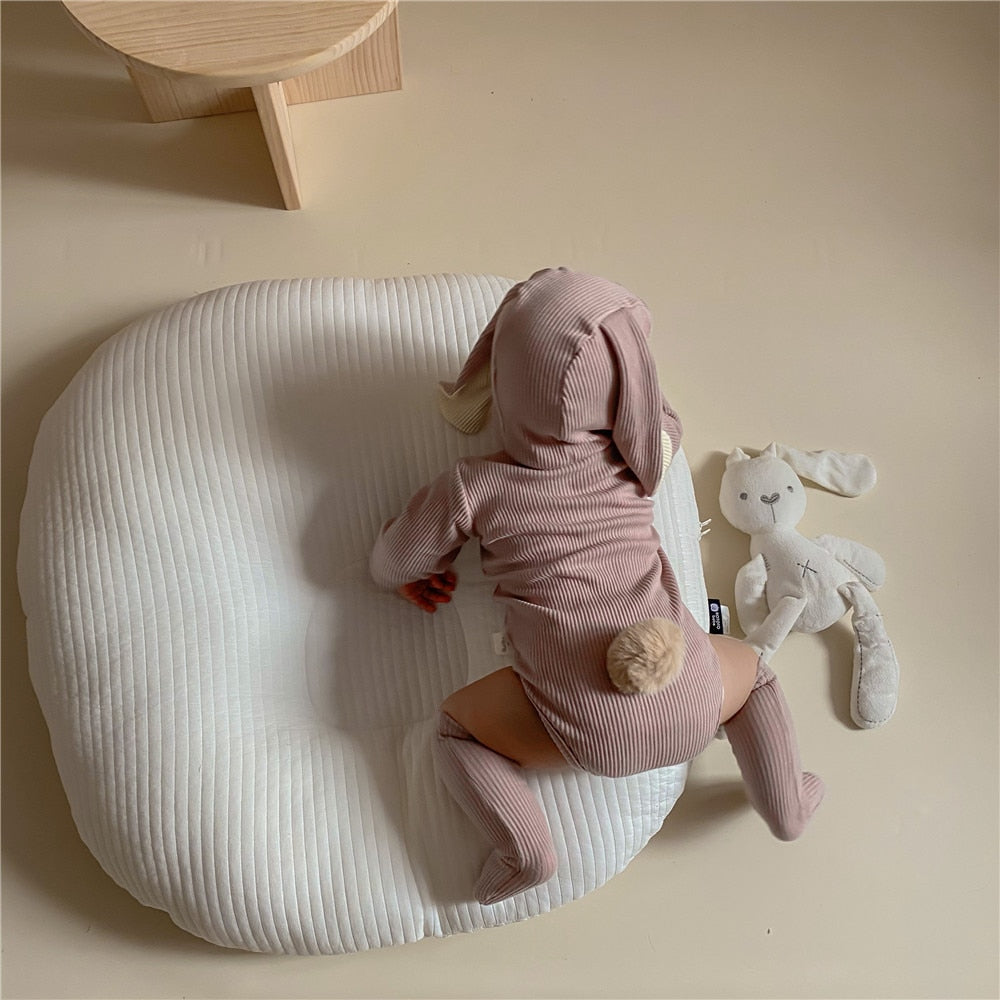 Ribbed Easter Bunny Jumpsuit