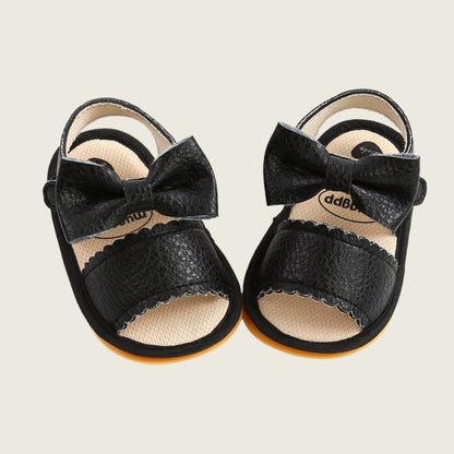 Bow Slip-On Sandals