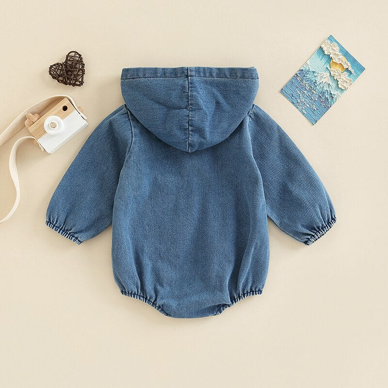 Ellie Denim Romper