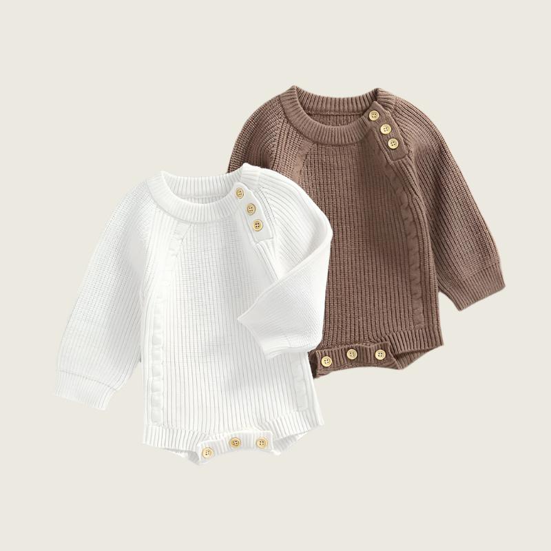 Ribbed Knitted Romper