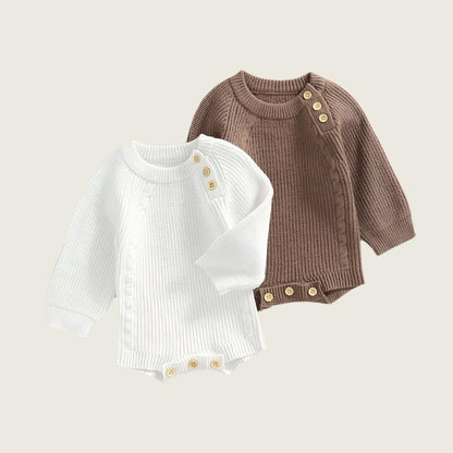 Ribbed Knitted Romper