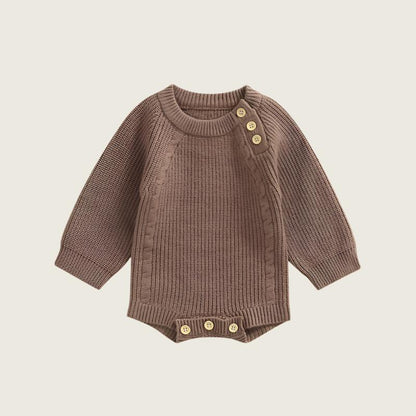 Ribbed Knitted Romper