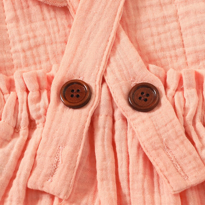 Muslin Romper and Headband Set