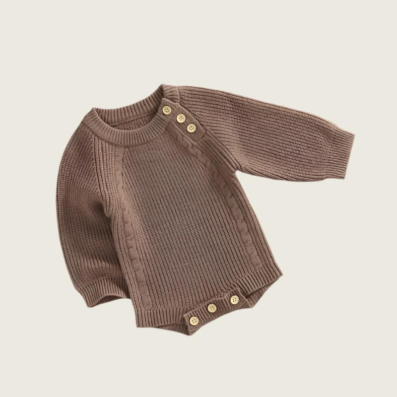 Ribbed Knitted Romper