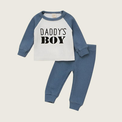 Mama's/ Daddy's Boy Trouser and Pullover Set