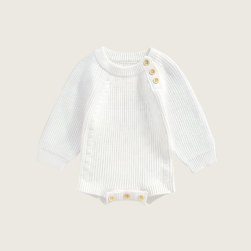 Ribbed Knitted Romper