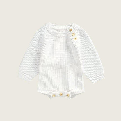 Ribbed Knitted Romper