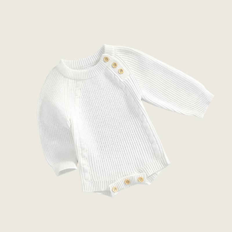 Ribbed Knitted Romper