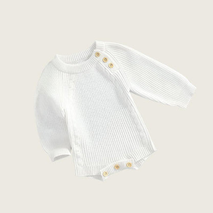 Ribbed Knitted Romper