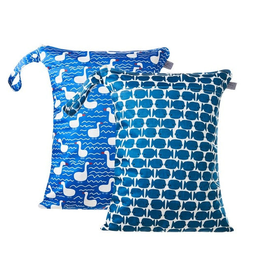 Duck and Fish - Large Wet Bag (Set of 2)